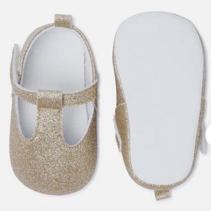 Brand New gold baby Mary Jane’s